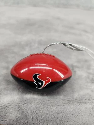 HOUSTON TEXANS FOOTBALL NFL Mini Football Ornament - Image 1 of 4