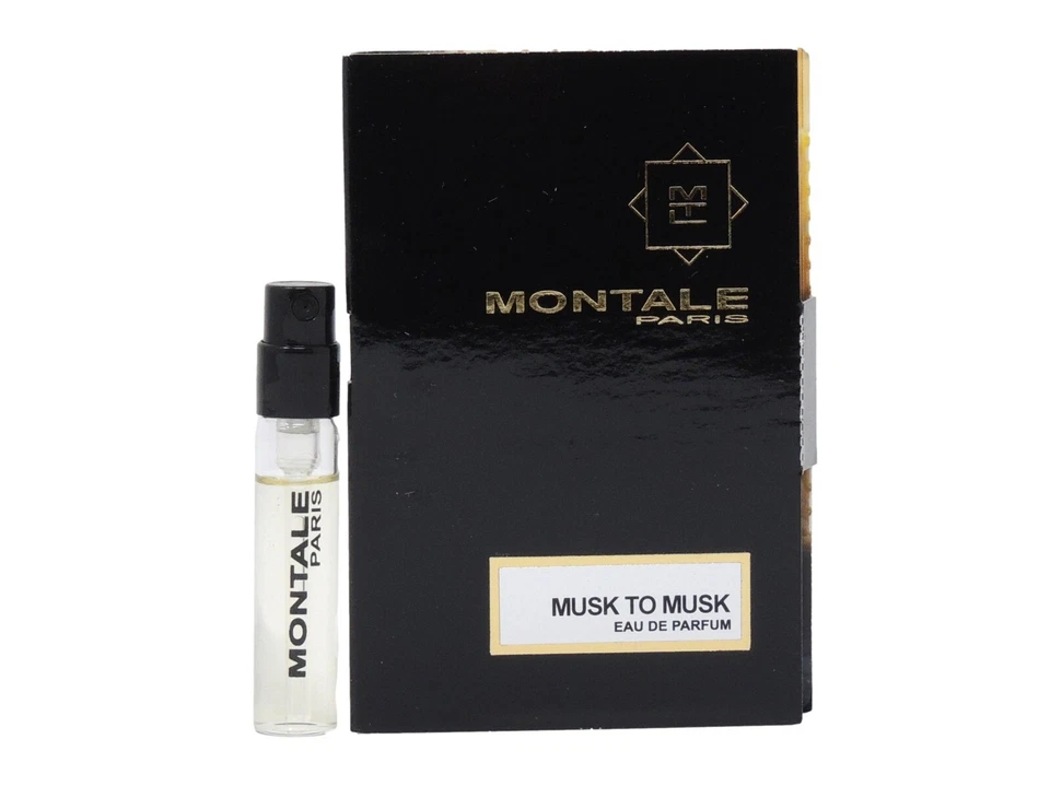 MONTALE PARIS MUSK TO MUSK EDP 2.0ml .06fl oz x 1 COLOGNE PERFUME SPRAY SAMPLE - Image 1 of 1