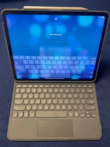 ZAGG Pro Keys w/ Trackpad for Apple iPad Pro 12.9 inch Wireless Keyboard Case - Picture 1 of 9