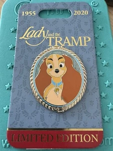 Prendedor camafeo Disney 2020 Lady and the Tramp edición limitada 4000 - Imagen 1 de 2