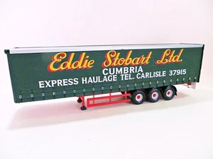 CORGI 'CURTAINSIDE 3 AXLE TRAILER ONLY - EDDIE STOBART G35 LRM' 1:50. CC15403 - Picture 1 of 6