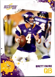 2010 Score #161 Brett Favre - Picture 1 of 2