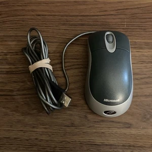 Microsoft Optical Mouse Blue USB And PS/2 Compatible - Used - Picture 1 of 4