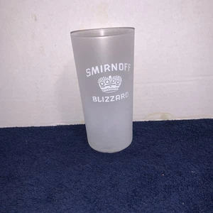 Smirnoff Vodka Blizzard bicchiere da cocktail alto smerigliato 12 oz - Foto 1 di 6