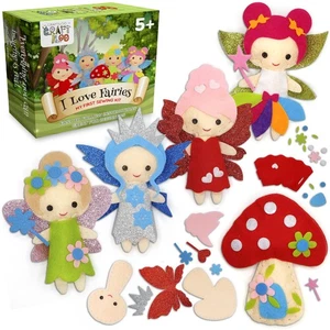Fairy Sewing Kits for Little Girls 5 Easy Projects for Childrens Kid Crafts M... - Picture 1 of 7