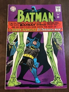 Batman #195 (1967) F+ (6.5) Spark Spangled See Through Man! - Bild 1 von 10