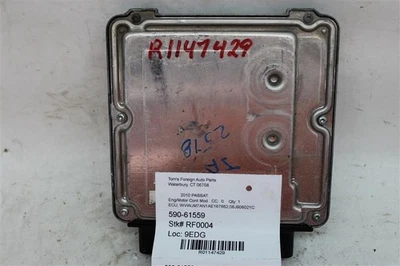 Used Engine Control Module (ECM) fits: 2010 Volkswagen Passat Electronic Control Foto 1 de 4