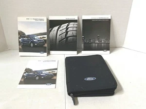 2018 FORD TRANSIT CONNECT OWNERS MANUAL BOOK SET WITH CASE OEM FREE SHIPPING - Picture 1 of 6