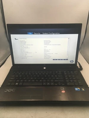 HP PROBOOK 4720S - BOOTS TO BIOS - INTEL I5 M520 - 4GB RAM - 17" - READ DESC -BB - Image 1 of 4