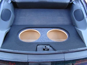 1993-2002 CAMARO FIREBIRD TRANS AM SUB BOX Subwoofer Enclosure 2-12" (type 3)  - Picture 1 of 1