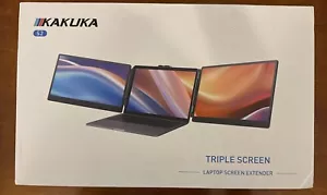 Triple Laptop Screen Extender, 14” FHD 1080P IPS Portable Monitor for 13.3”-17” - Picture 1 of 2