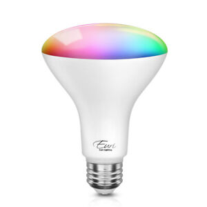 WiFi Smart LED Light Bulb 10W BR30 RGBW Dimmable Works w/ Alexa / Google Home