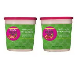 2x ORS Olive Oil Girls Healthy Style Hair Pudding 368g/ 13oz