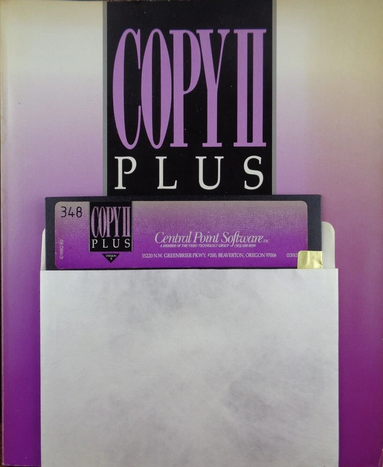 APPLE II -- COPY II PLUS VERSION 9 (CENTRAL POINT SOFTWARE - DISK) - Bild 1 von 4