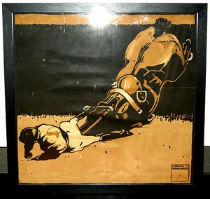 Hohlwein,Ludwig,1930,altes Plakat,Serie Turf,Racing, - Bild 1 von 4