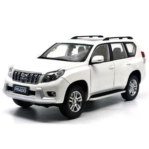 1:18 1/18 Toyota Land Cruiser Prado no decal White Diecast Metal Mini Model Car - Picture 1 of 11