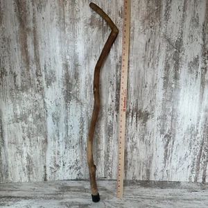Bastone da passeggio Shillelagh in legno intagliato a mano manico unico alto 35 pollici - Foto 1 di 12