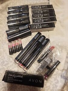 Lot Of Avon LIPSTICKS AND GLOSSES~New And Factory Sealed~Discontinued Shades~NOS