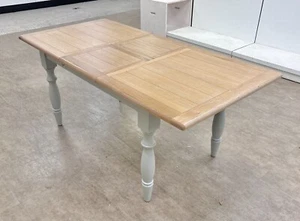 Furniture Village ‘Moore’ Solid Oak Extending Dining Table | BRAND NEW - Picture 1 of 7