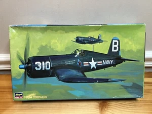 1/48 Hasegawa U.S. Navy Vought F4U-4 CORSAIR Fighter Aircraft Model Kit WW2 NIB - Picture 1 of 15