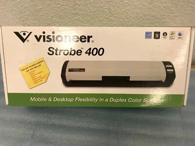 Visioneer Strobe 400 Electronic Portable Sheetfed Scanner New in box - Image 1 of 4