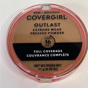 New Covergirl Outlast Extreme Wear Pressed Powder 862 Natural Tan 0.39oz/11g - Picture 1 of 3