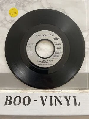 Jon Bon Jovi Queen Of New Orleans 7” Vinyl Jukebox  Issue EXCELLENT CONDITION - Image 1 of 3