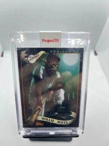 2021 Topps Project 70 Willie Mays by Alex Pardee 2002 Topps Baseball /9137 - Picture 1 of 2