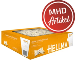 Hellma Mandel in weißer Schokolade - MHD: 31.12.2023 !!! (circa 380 Portionen) - Bild 1 von 2