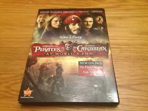 Pirates of the Caribbean At Worlds End 1 Disc DVD Johnny Depp - Picture 1 of 5