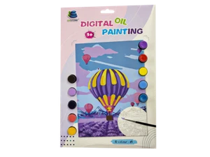 Kit de pintura por números para globos de aire Wizardi F07M1-6-globo - Imagen 1 de 1