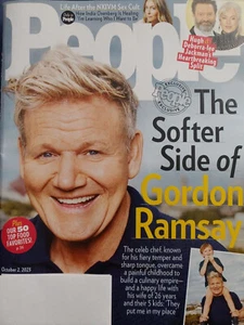 PEOPLE MAGAZINE THE SOFTER SIDE OF GORDON RAMSEY COVER OCTOBER 2, 2023 NEW - Picture 1 of 1