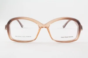 Raro Auténtico Balenciaga BAL 0059 E8J 51mm Marrón Degradado Gafas Italia - Imagen 1 de 5