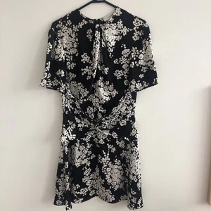 Lover The Label Floral Silk Dress 12 - Picture 1 of 9