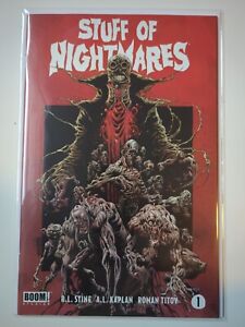 Stuff of Nightmares #1 - Variante Holtz - R. L. Stine Horror Boom ! BD BOOK 2022