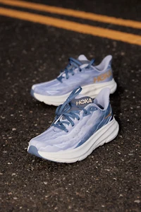 Zapatillas Hoka FP Movimiento Clifton 9 Cirrus EE. UU. 8 NUEVAS - Imagen 1 de 9