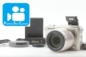 S.C 12***🎦VIDEO👀✨MINT✨ Nikon 1 aw1 silver 11-27.5mm f3.5-5.6 From JAPAN - Picture 1 of 12