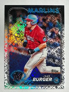 2024 Topps Jake Burger All-Star Game Foil ASG #125 Miami Marlins - Picture 1 of 2
