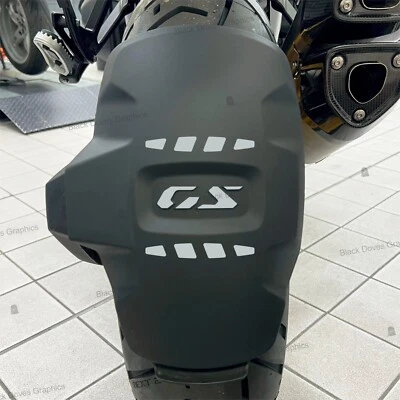 BLACK DOVES GRAPHICS n.3 Adesivi GRIGIO CHIARO / BIANCO RIFRANGENTI Compatibili con BMW R 1300 GS 24