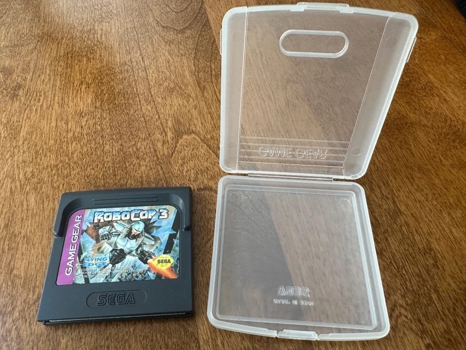RoboCop 3 (Sega Game Gear, 1993) Cartridge & SEGA case - Image 1 of 1