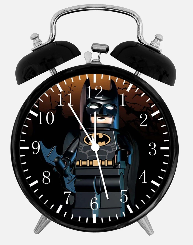 Lego Batman Reloj Despertador Escritorio 3.75" Decoración Hogar u Oficina W243 Bonito Para Regalo Foto 1 de 1