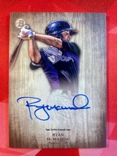2014 Topps Bowman Inception RYAN McMAHON Auto Rockies Baseball Card RC Rookie