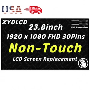 23.8" for Dell OptiPlex 7460 7470 AIO KD4T6 0YXN48 LCD Non-Touch Screen Display - Picture 1 of 8
