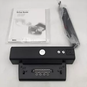 DELL D-Port Dock Station Port Replicator for Latitude Laptop POWER TESTED READ C - Picture 1 of 10