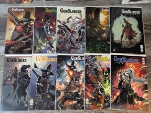 Gunslinger SPAWN #1 2 3 4 5 6 7 8 9 10 Cover B - Lot Of 10 McFarlane Comics - Picture 1 of 11