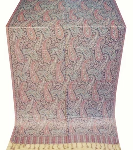 LUXUS SEIDE PASHMINA FEIER GESCHENK KASCHMIR KASCHMIR SCHAL ÜBERWURF HALSTUCH SCHAL - Bild 1 von 8