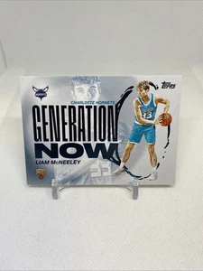 Topps 2025-26 - Liam McNeeley #GN-29 generación ahora - Charlotte Hornets radiocontrol - Imagen 1 de 2