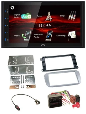 JVC USB Bluetooth MP3 DAB 2DIN Autoradio für Ford Galaxy C-Max Focus ab 2007 Pro - Bild 1 von 4