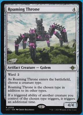 Roaming Throne The Lost Caverns of Ixalan NM Rare CARD (506744) ABUGames - Image 1 of 2