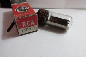 Vintage RCA 12D4 Vakuumröhre - Bild 1 von 2